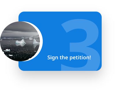 3. Sign the petition!